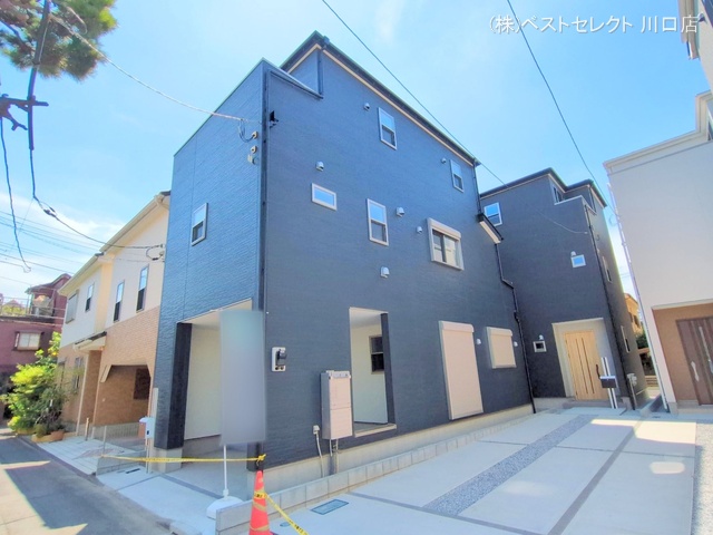 埼玉県蕨市北町２丁目の新築戸建て完成写真 2025年9月2日撮影