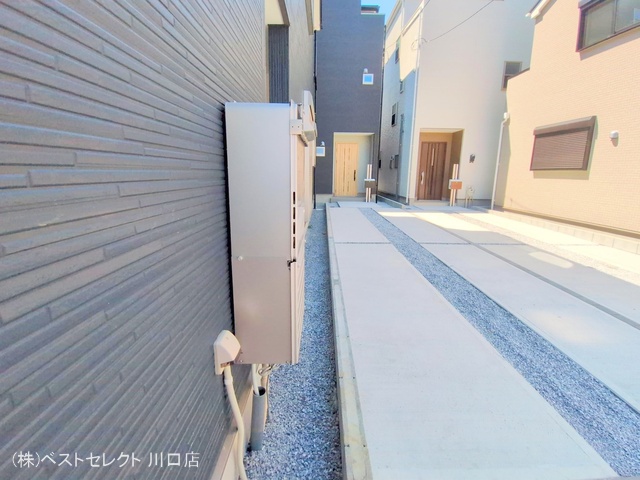 埼玉県蕨市北町２丁目の新築戸建て完成写真 2025年9月2日撮影