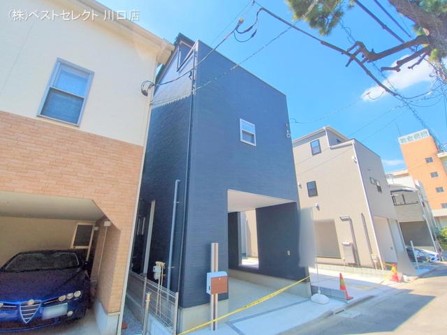 埼玉県蕨市北町２丁目の新築戸建て完成写真 2025年9月2日撮影