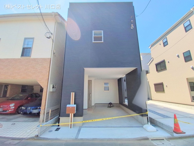 埼玉県蕨市北町２丁目の新築戸建て完成写真 2025年9月2日撮影