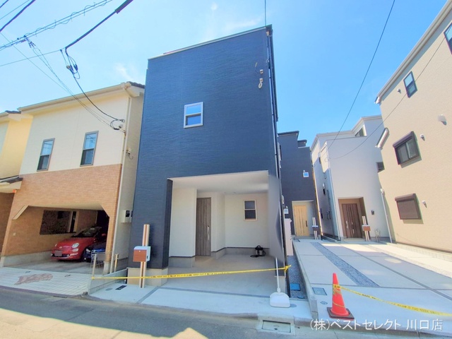 埼玉県蕨市北町２丁目の新築戸建て完成写真 2025年9月2日撮影