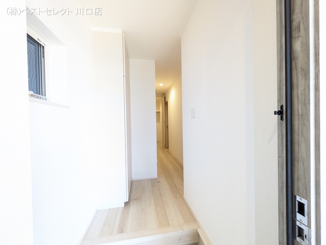 埼玉県蕨市北町２丁目の新築戸建て玄関写真 2026年2月2日撮影