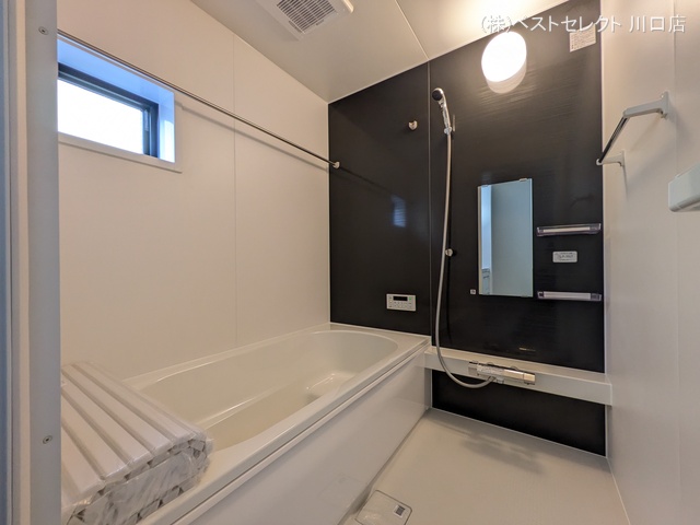 埼玉県川口市戸塚境町の新築戸建てお風呂写真 2025年12月22日撮影