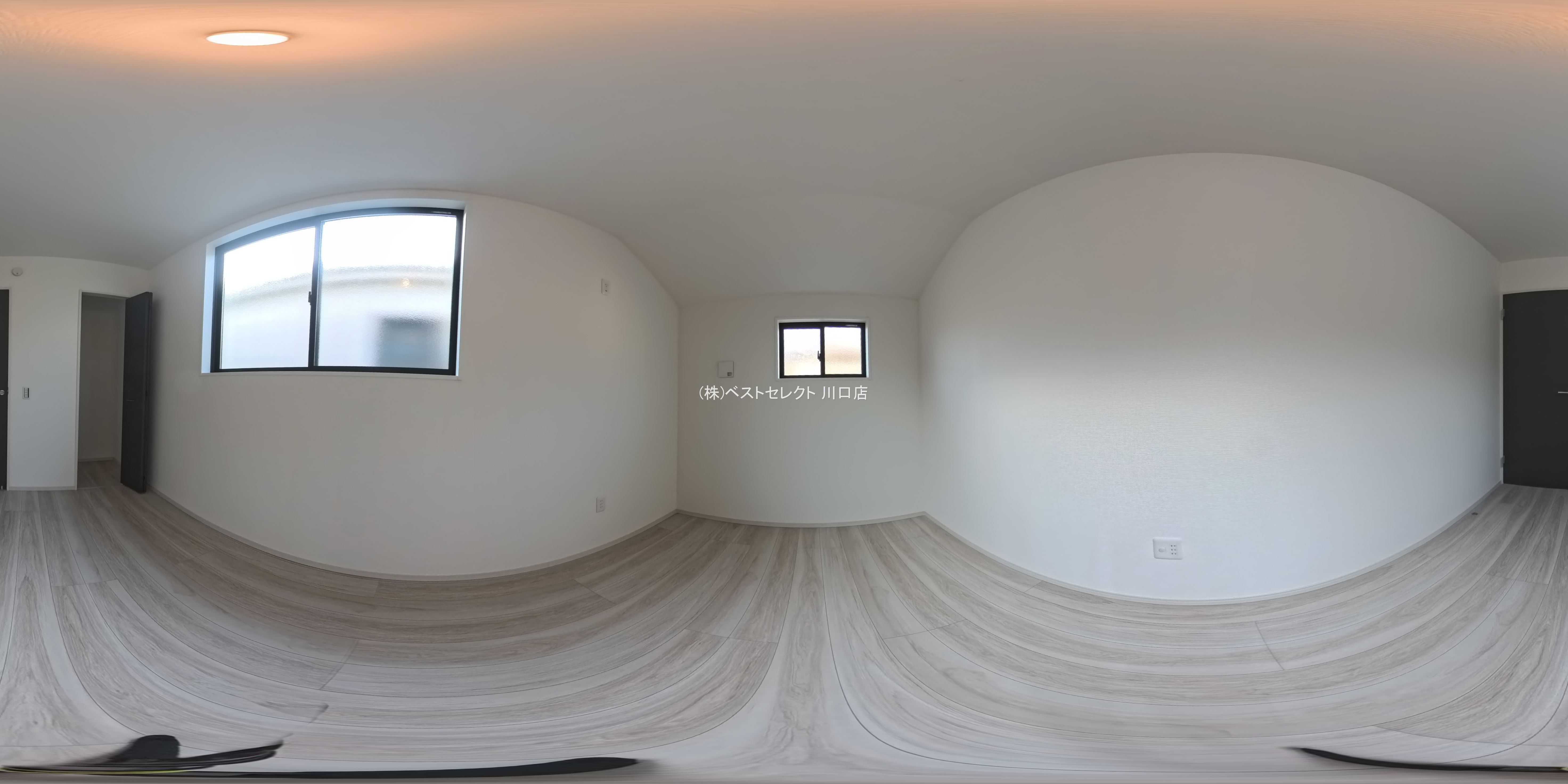 埼玉県川口市戸塚境町の新築戸建てパノラマ（居室サブ）写真 2025年12月22日撮影