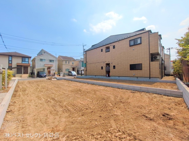 埼玉県川口市戸塚境町の新築戸建て更地・土地写真 2025年7月23日撮影