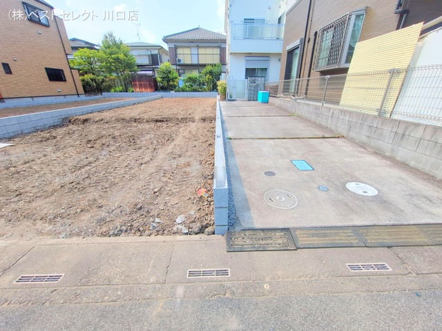 埼玉県川口市戸塚境町の新築戸建て更地・土地写真 2025年7月23日撮影