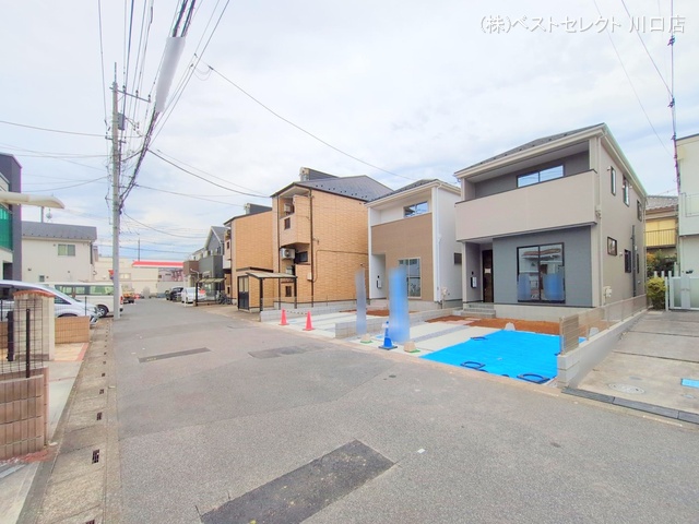 埼玉県川口市戸塚境町の新築戸建て完成写真 2025年11月12日撮影