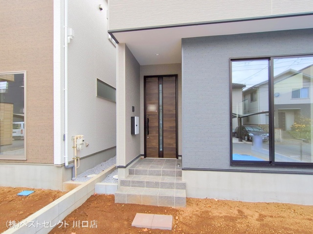埼玉県川口市戸塚境町の新築戸建て完成写真 2025年11月12日撮影