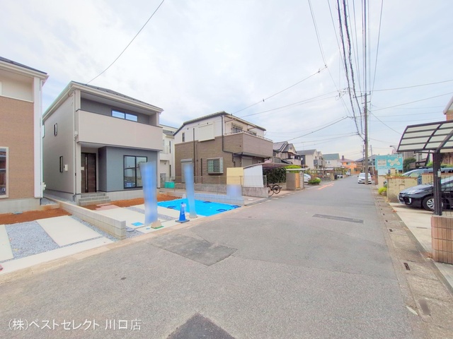 埼玉県川口市戸塚境町の新築戸建て完成写真 2025年11月12日撮影