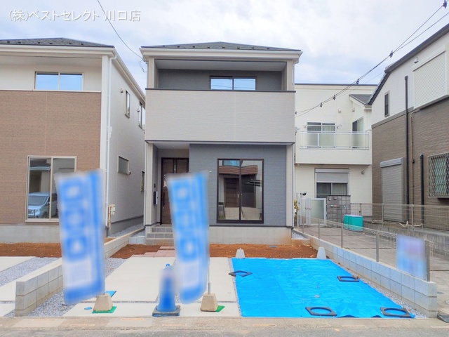 埼玉県川口市戸塚境町の新築戸建て完成写真 2025年11月12日撮影