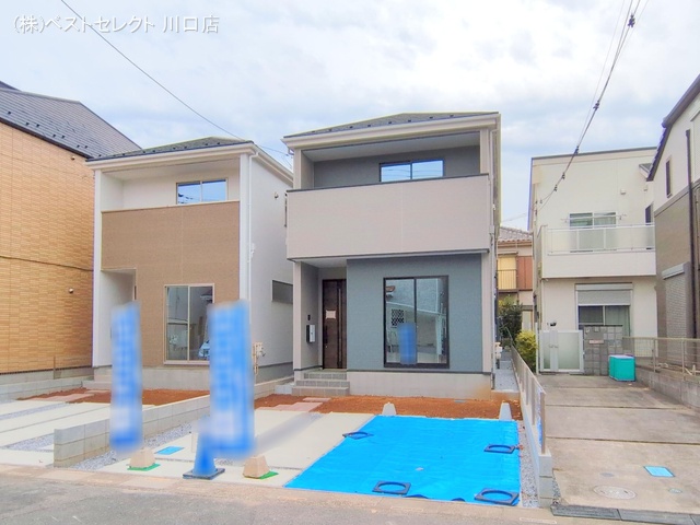 埼玉県川口市戸塚境町の新築戸建て完成写真 2025年11月12日撮影