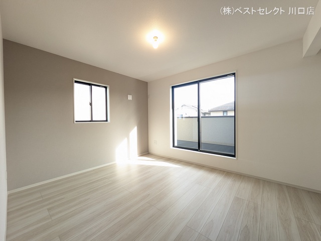 埼玉県川口市戸塚境町の新築戸建て居室メイン写真 2025年12月22日撮影