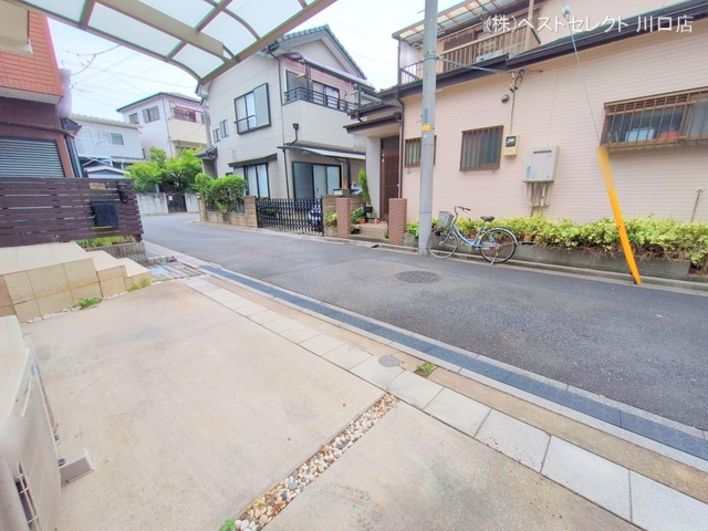 埼玉県蕨市中央２丁目の中古戸建て完成写真 2025年7月1日撮影