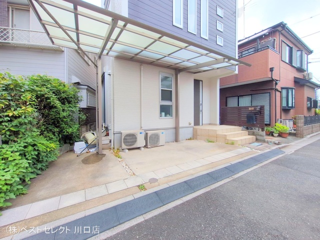 埼玉県蕨市中央２丁目の中古戸建て完成写真 2025年7月1日撮影