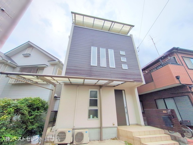 埼玉県蕨市中央２丁目の中古戸建て完成写真 2025年7月1日撮影