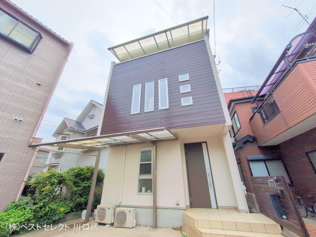 埼玉県蕨市中央２丁目の中古戸建て完成写真 2025年7月1日撮影