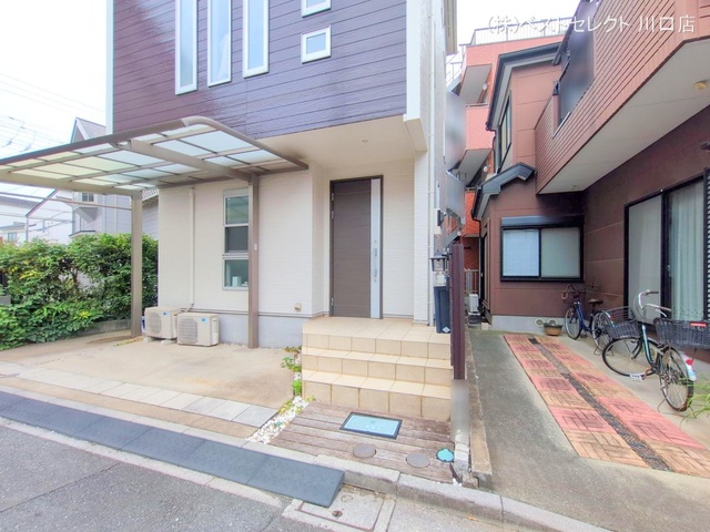 埼玉県蕨市中央２丁目の中古戸建て完成写真 2025年7月1日撮影