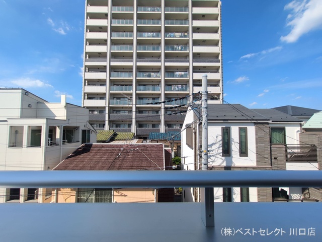 埼玉県川口市青木2丁目の新築戸建てバルコニー写真 2025年9月25日撮影