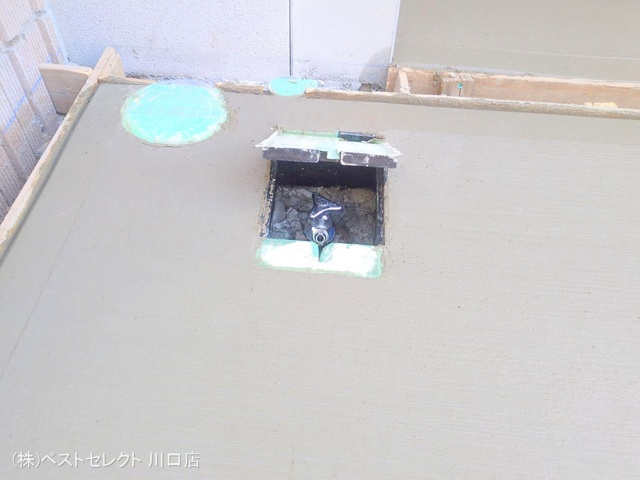 埼玉県川口市青木2丁目の新築戸建て外構写真 2025年9月1日撮影