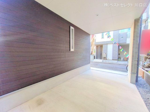 埼玉県川口市青木2丁目の新築戸建て完成写真 2025年9月23日撮影