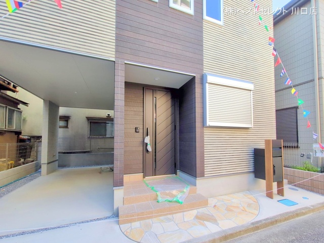 埼玉県川口市青木2丁目の新築戸建て完成写真 2025年9月23日撮影