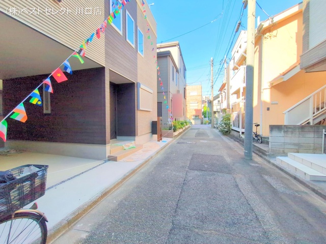 埼玉県川口市青木2丁目の新築戸建て完成写真 2025年9月23日撮影