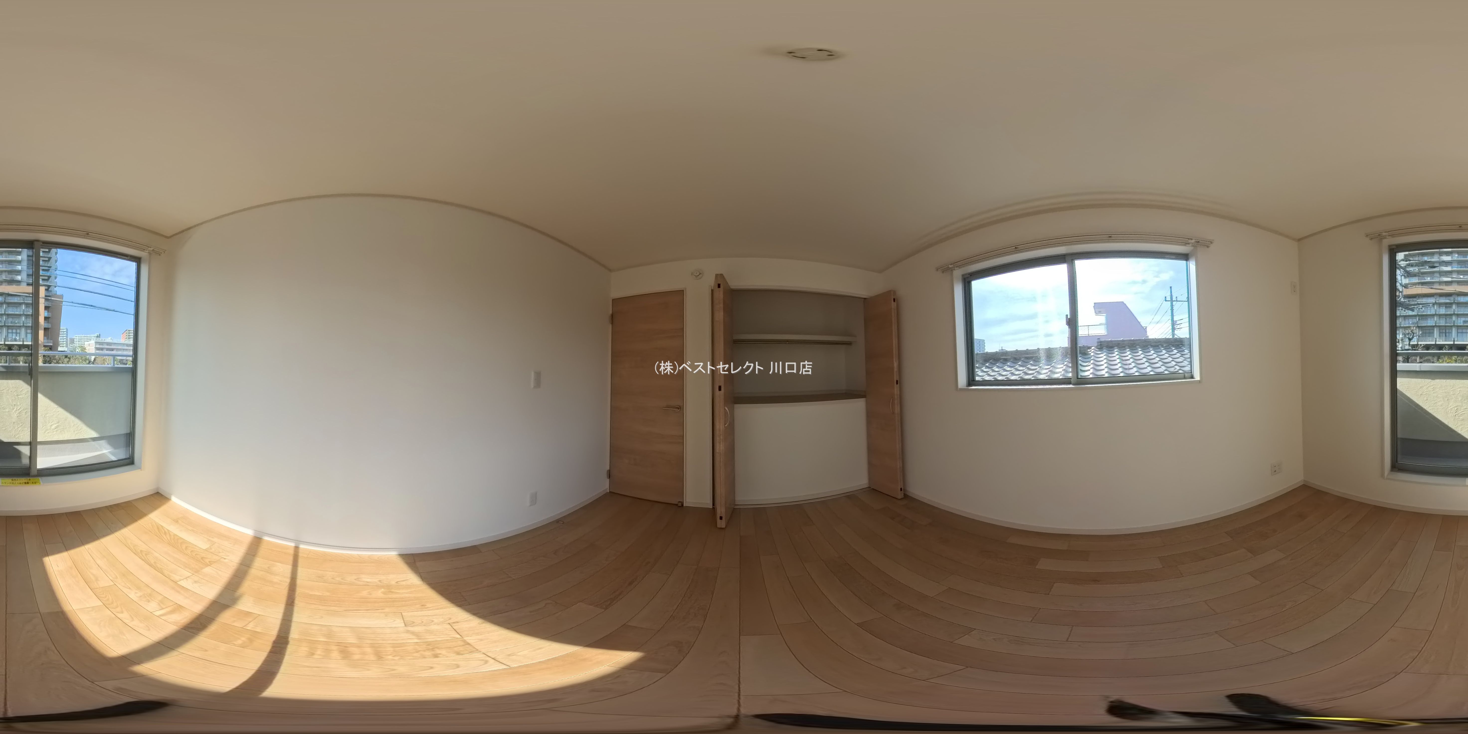 埼玉県川口市元郷４丁目の新築戸建てパノラマ（居室サブ）写真 2026年1月26日撮影