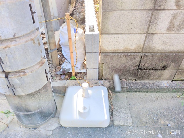 埼玉県川口市元郷４丁目の新築戸建て基礎写真 2025年7月21日撮影