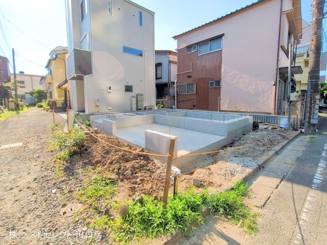 埼玉県川口市元郷４丁目の新築戸建て基礎写真 2025年7月21日撮影
