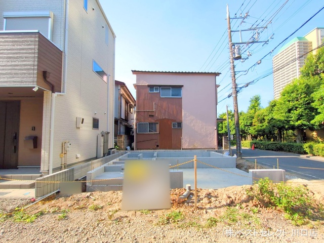 埼玉県川口市元郷４丁目の新築戸建て基礎写真 2025年7月21日撮影