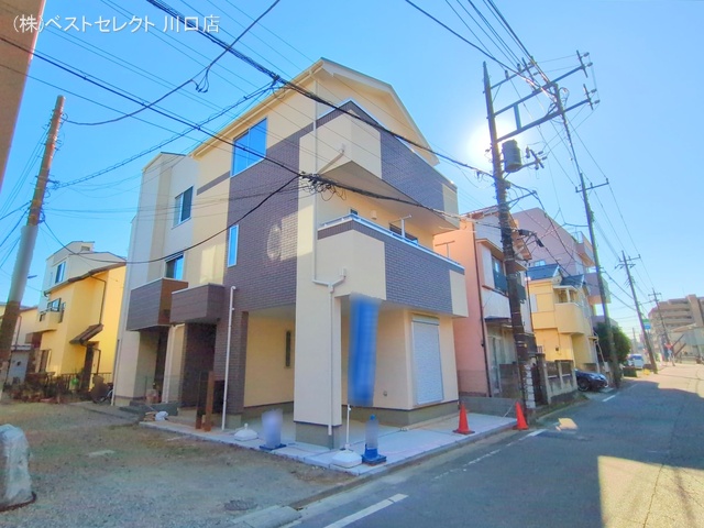 埼玉県川口市元郷４丁目の新築戸建て完成写真 2025年12月4日撮影