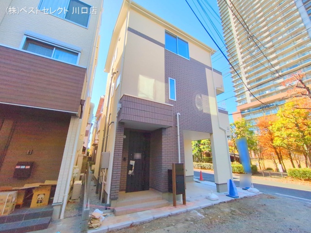 埼玉県川口市元郷４丁目の新築戸建て完成写真 2025年12月4日撮影