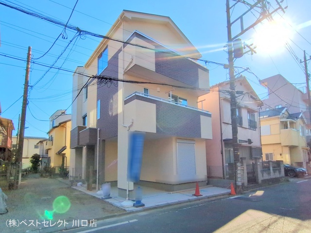 埼玉県川口市元郷４丁目の新築戸建て完成写真 2025年12月4日撮影