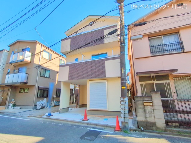 埼玉県川口市元郷４丁目の新築戸建て完成写真 2025年12月4日撮影