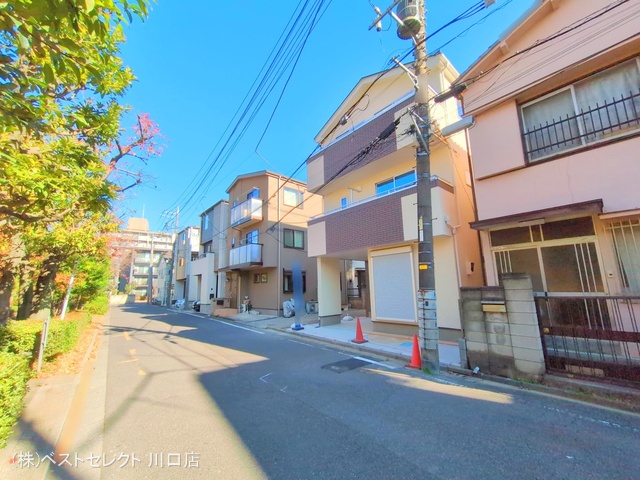 埼玉県川口市元郷４丁目の新築戸建て完成写真 2025年12月4日撮影