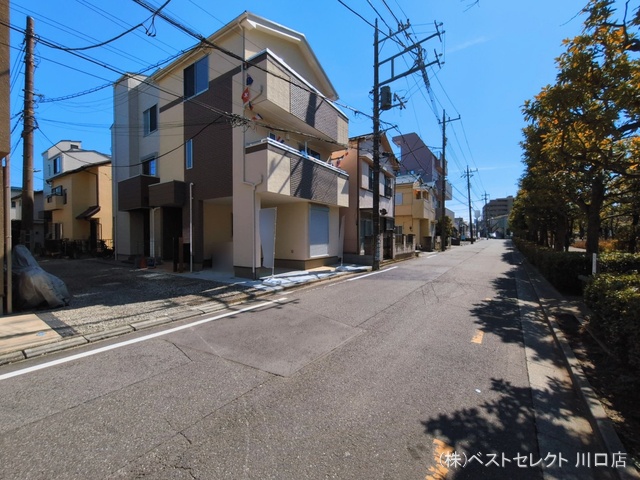 埼玉県川口市元郷４丁目の新築戸建て完成写真 2026年3月10日撮影