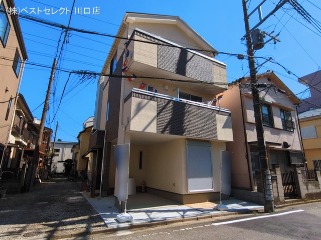 埼玉県川口市元郷４丁目の新築戸建て完成写真 2026年3月10日撮影