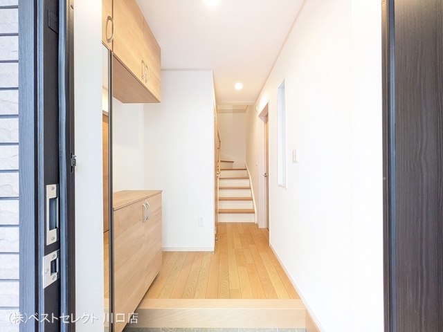 埼玉県川口市元郷４丁目の新築戸建て玄関写真 2026年1月26日撮影