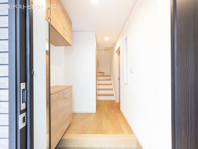 埼玉県川口市元郷４丁目の新築戸建て玄関写真 2026年1月26日撮影