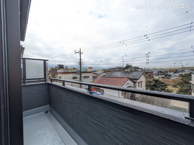 埼玉県戸田市笹目３丁目の新築戸建てバルコニー写真 2026年3月15日撮影