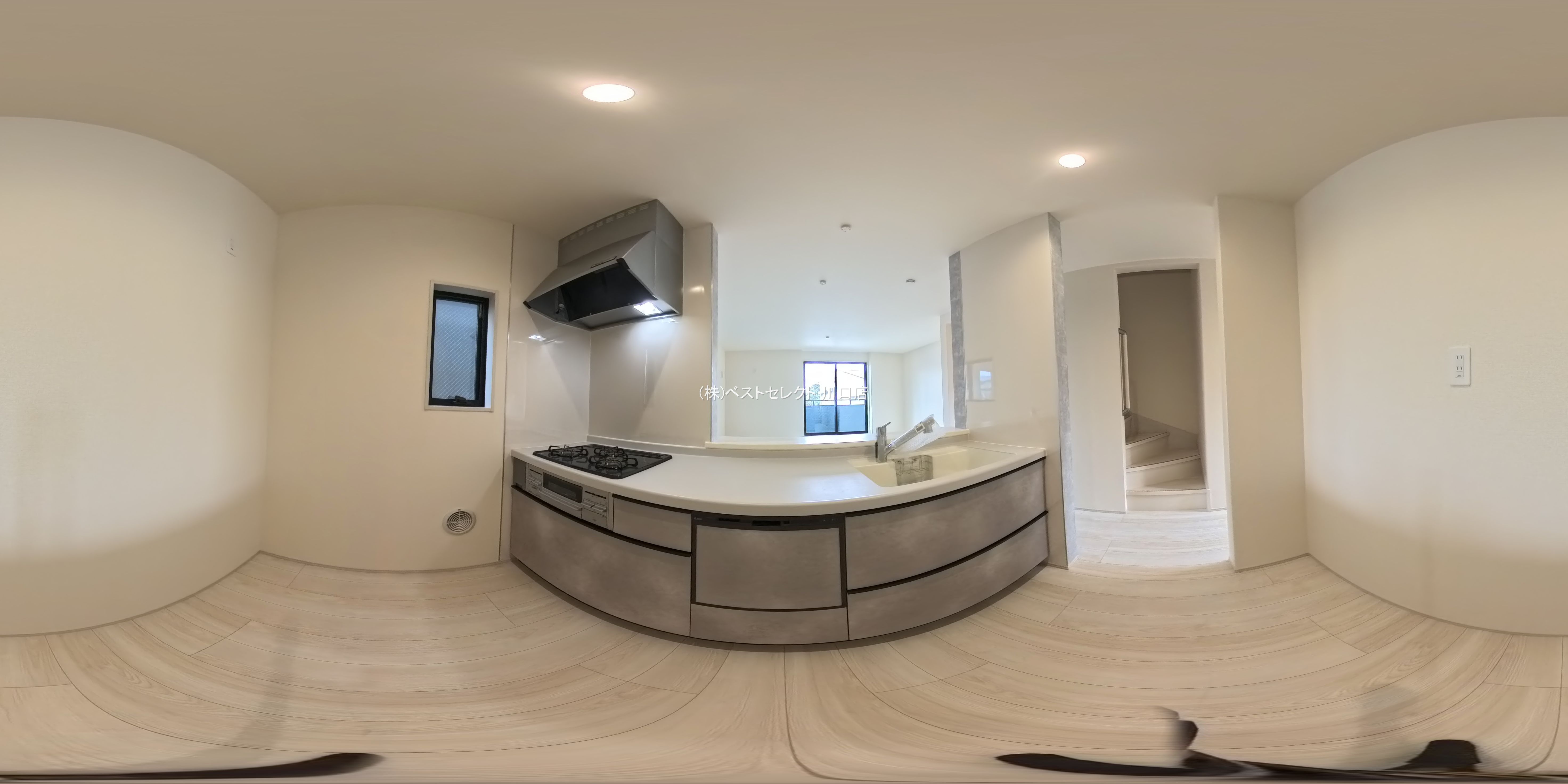 埼玉県戸田市笹目３丁目の新築戸建てパノラマ（キッチン）写真 2026年3月15日撮影