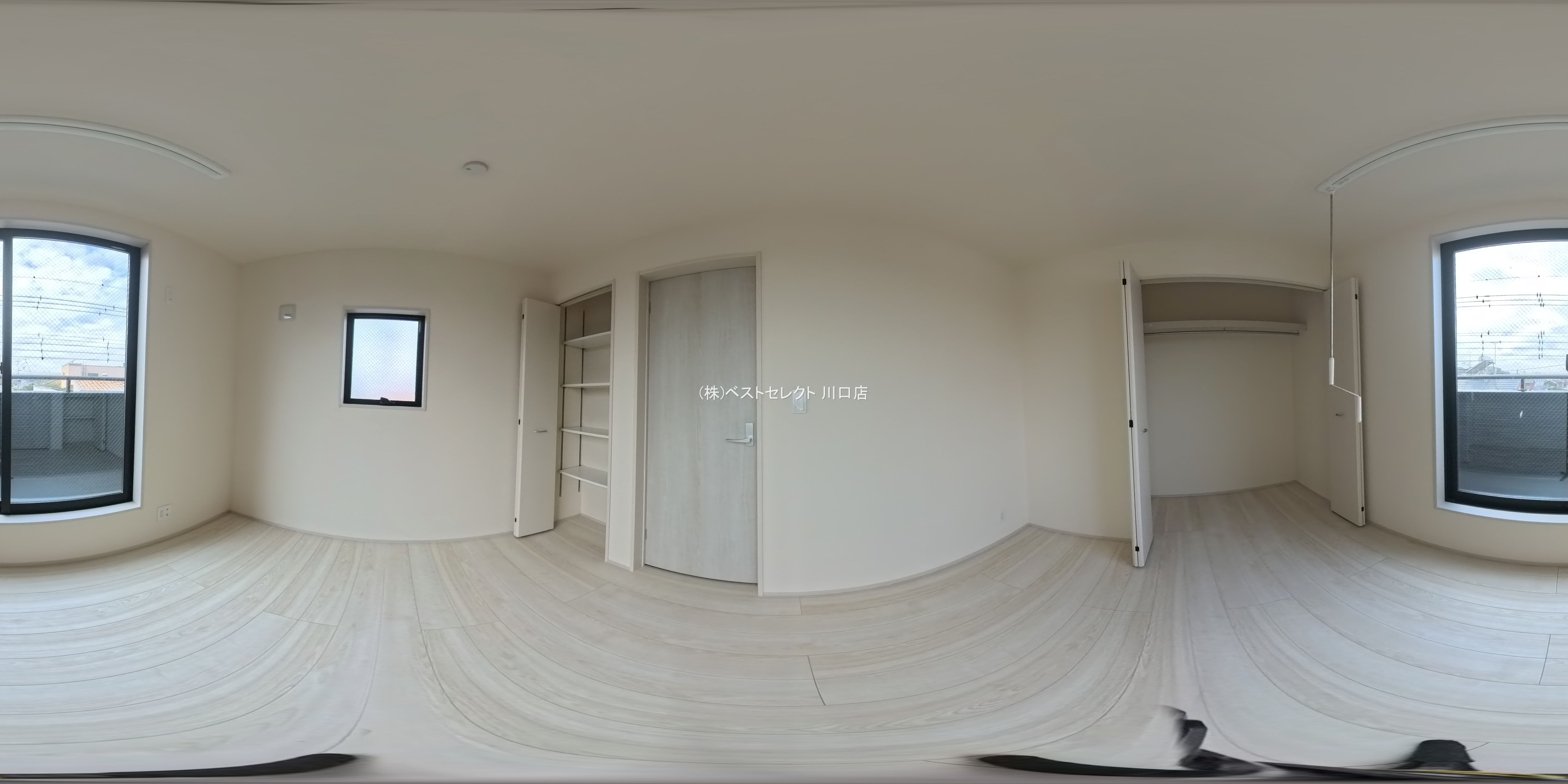 埼玉県戸田市笹目３丁目の新築戸建てパノラマ（居室メイン）写真 2026年3月15日撮影