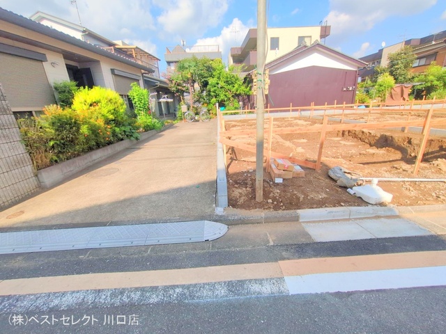 埼玉県戸田市笹目3丁目の新築戸建て基礎写真 2025年9月15日撮影