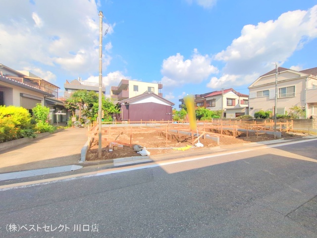 埼玉県戸田市笹目3丁目の新築戸建て基礎写真 2025年9月15日撮影