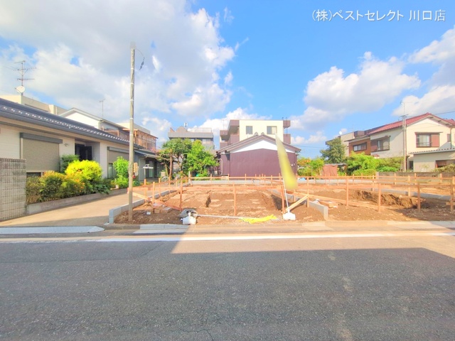 埼玉県戸田市笹目3丁目の新築戸建て基礎写真 2025年9月15日撮影