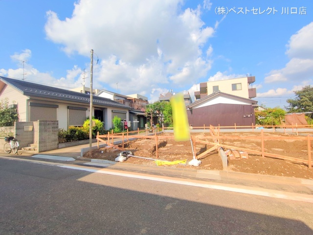 埼玉県戸田市笹目3丁目の新築戸建て基礎写真 2025年9月15日撮影