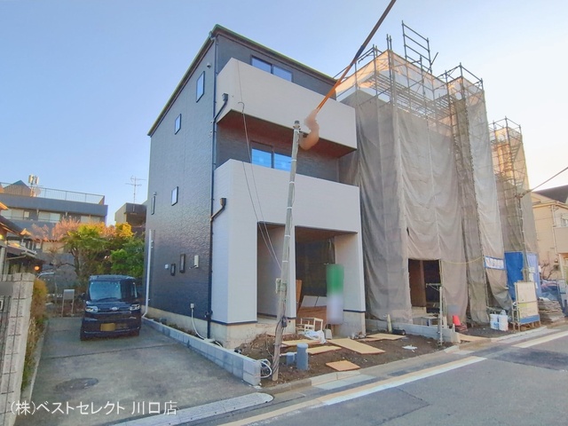 埼玉県戸田市笹目3丁目の新築戸建て外構写真 2026年1月4日撮影