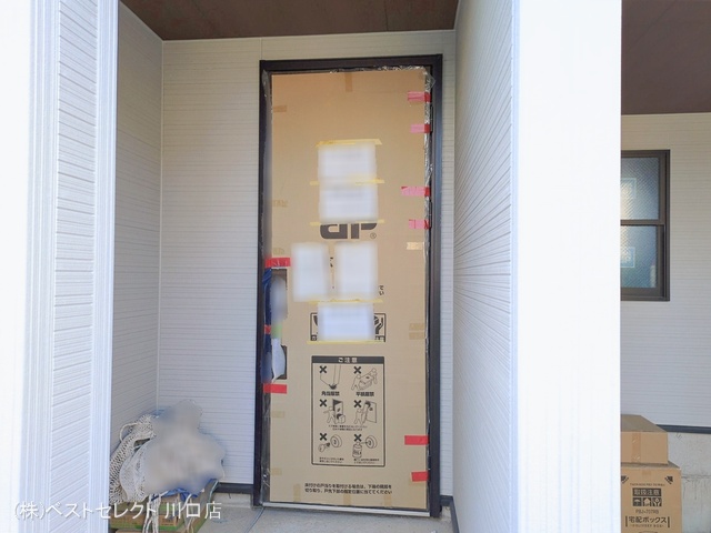 埼玉県戸田市笹目3丁目の新築戸建て外構写真 2026年1月4日撮影