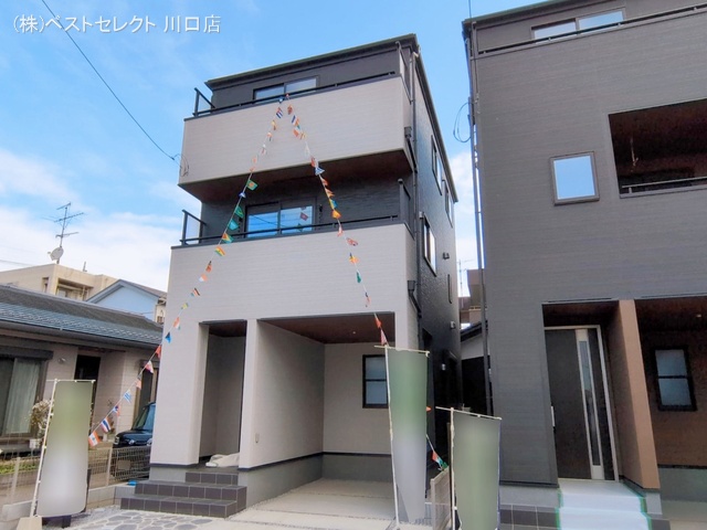 埼玉県戸田市笹目３丁目の新築戸建て完成写真 2026年3月5日撮影