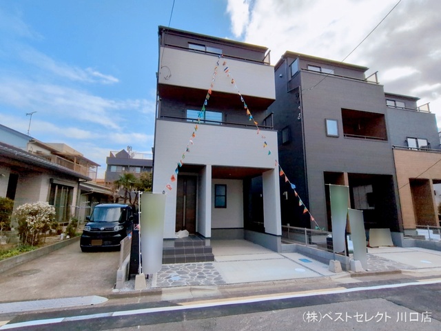 埼玉県戸田市笹目３丁目の新築戸建て完成写真 2026年3月5日撮影